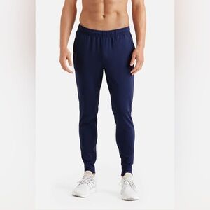 RHONE Men’s Spar Everyday Comfort Athletic Casual Joggers In Navy Blue Size M